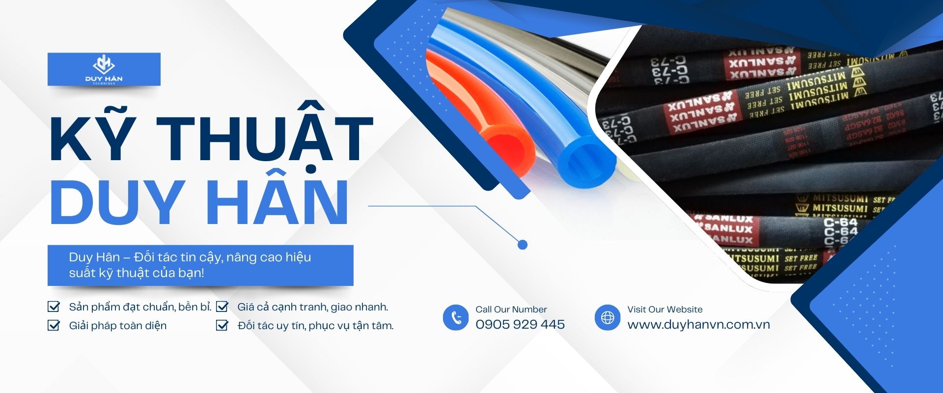 Phụ Tùng Máy Công Nghiệp Duy Hân – Chất Lượng Cao, Đáng Tin Cậy